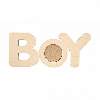 Заготівка дерев’яна Фоторамка "Boy", 0741