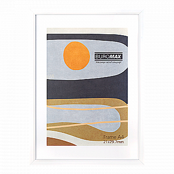 Фоторамка А4, 21*29.7 біла, BM.0904