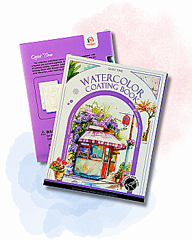 Акварельний скетчбук, з ручкою та твердими фарбами "Місто", SKETCH5