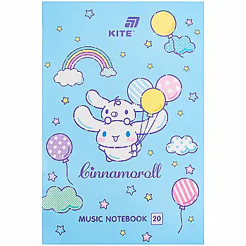 Зошит для нот А4, 20 арк, CR, CR26-404