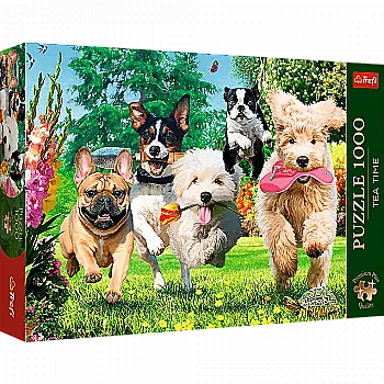 Пазли "1000 Premium Plus" - Час чаю: Ось і біда, Trefl, 10800