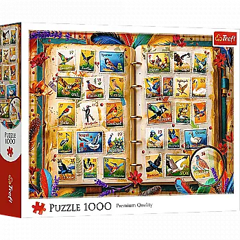 Пазли "1000" - Колекція марок, Trefl, 10979