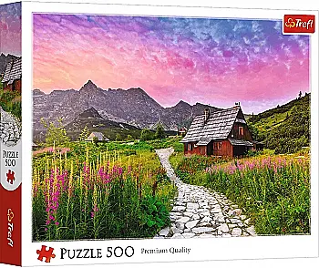 Пазли "500" - Гасеніцове плато , Татри, Польща,Trefl, 37555
