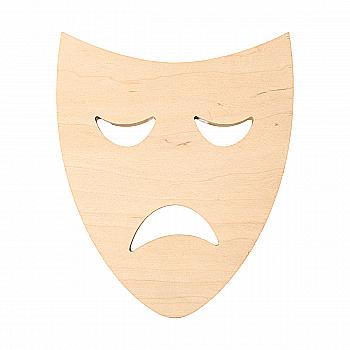 Заготівка дерев’яна декупажна "Маска", 0733
