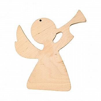 Заготівка дерев’яна декупажна "Янгол", 0138