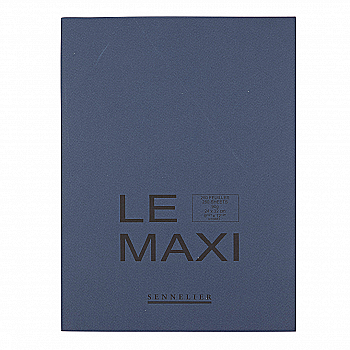 Блокнот склейка для эскизов Sennelier, Le Maxi, 250 листов, 70 г/м, 24*32 см, N139651