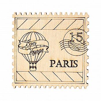 Заготівка дерев’яна Магніт марка №7, 2-080