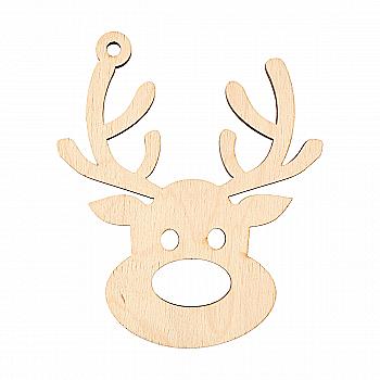 Заготівка дерев’яна Мордочка Лося 110*92, 702823