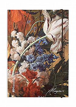 Скетчбук А5 Huysum 1724 Plus, 150 г/м², 160 арк. на гумці, кремовий, Manuscript