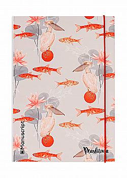 Скетчбук А5 Plastilina 2019 Plus, 150 г/м², 160 арк, кремовий, Manuscript