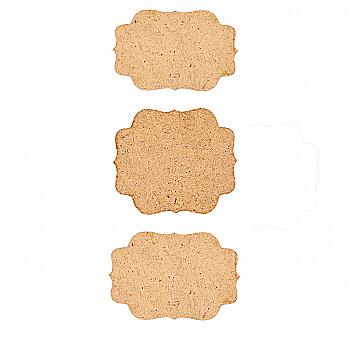 Заготівка дерев’яна Набір рамочок (3 шт), Ч212