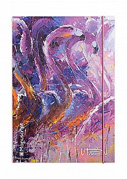 Скетчбук А5 Piven 2015 Plus, 150 г/м², 160 л на резинке, кремовая бумага, Manuscript