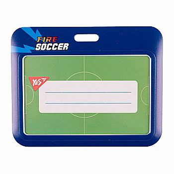 Бейдж YES без стрічки, горизонтальний "Football" слайдер, 940324