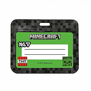 Бейдж YES без стрічки, горизонтальний "Minecraft Heroes" слайдер, 940399
