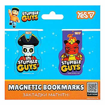 Закладки магнітні Yes "Stumble Guys" 2 шт., 708746