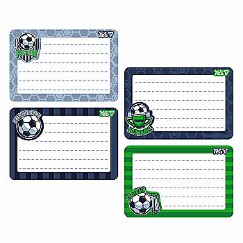 Наклейки на тетради Yes "Football" 8 шт/уп, 955541