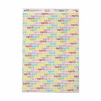 Бумага для дизайна "Birthday" 6, 21х29,7 см, 250г/м2, ROSA Start