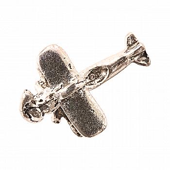 Набір металевих підвісок Літак 10*20 мм, 10шт