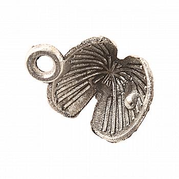 Набір металевих підвісок Перлина в мушлі 9*12 мм, 10 шт