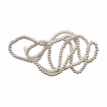 Намистини cкляні перлинні A050-A01-Ball-B1, 3 мм, D050-світло-сірий