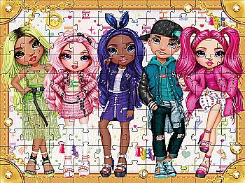 Набір пазлів "Rainbow High Shine", 100 елементів, LP100-001 ТМ "Ідейка"