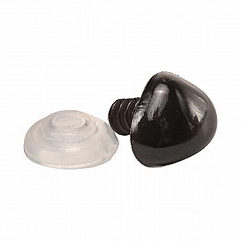 Носик - чорний, 12 мм, пластик 1шт.