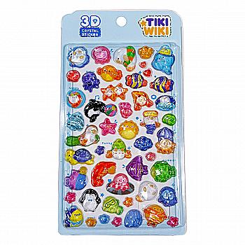 Набір 3D-наліпок TIKI WIKI серії "Crystal" – Тікі Океан, 51366