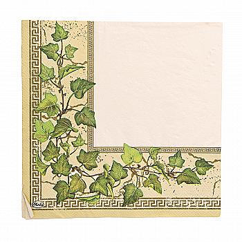 Декупажні серветки "Листя", 33*33 см, 18,5 г/м2, 1шт, МАКІ