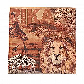 Декупажные салфетки "Коллаж Африка", 33*33 см, ti-flair