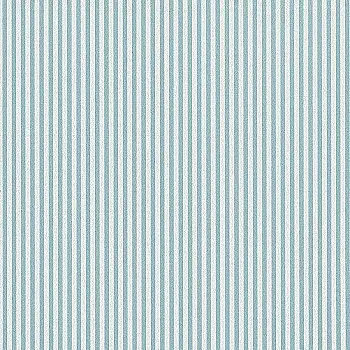 Тканина в рулоні Дрібні Смужки ніжно-блакитні 1м*110см , 480436
