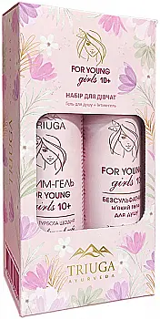 Набір Гель для душу, Інтим гель "FOR YOUNG girls"