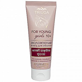 Флюїд зволожуючий для обличчя "FOR YOUNG girls", 75 мл