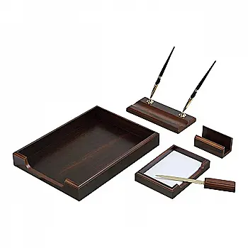 Набор деревянный ТМ "Bestar" 5 шт 5159 XDX (цвет ореховое дерево)