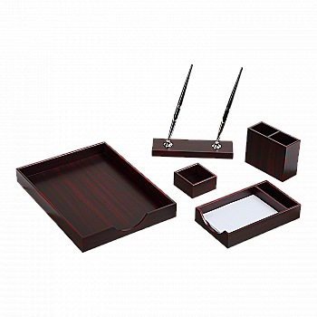 Набор деревянный ТМ "Bestar" 5 предм. 5144FDU (цвет красное дерево)