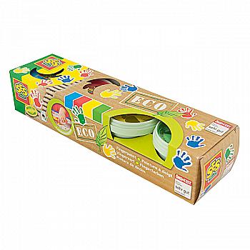 Пальчикові фарби ЕКО "Мої перші малюнки" (4 кол. в пласт.б), 24926S