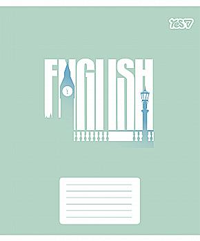 Тетрадь YES 48 лин. Предметка – Английский язык (Concept notes) выб. гибрид. лак, 768522