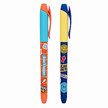 Ручка кулькова "Sticky mood: Hug" 0,7 мм, синя, 412129 Yes