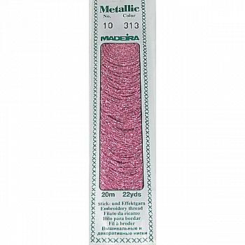 313 Madeira Metallic Perle №10, 2-х шарові, спіраль 20м.