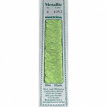 4052 Madeira Metallic Mouline №4, 4-х шарові, спіраль 20м.