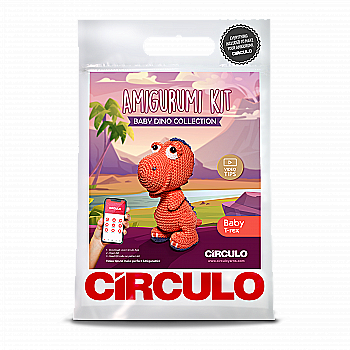 Набор для вязания крючком DINO T-rex