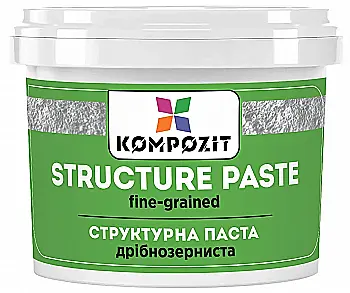 Паста структурна дрібнозерниста "ART Kompozit" 1 л, біла