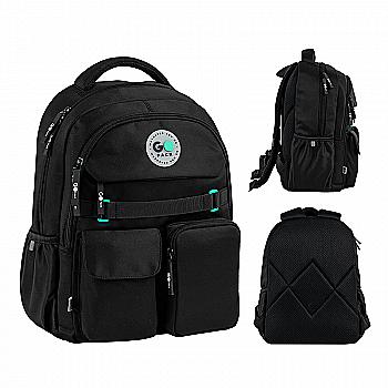 Рюкзак GoPack Education 183 чорний, GO26-183M-3