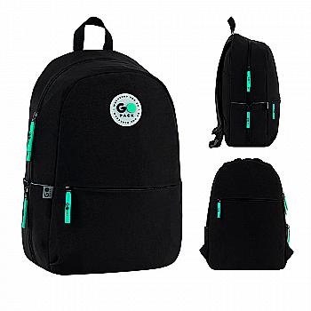 Рюкзак GoPack Education Teens 188M-4 чорний, GO26-188M-4
