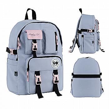 Рюкзак GoPack Education Teens 2500L сірий, GO26-2500L-1