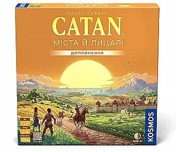 Настільна гра "CATAN. Міста й лицарі" Rozum, R104UA