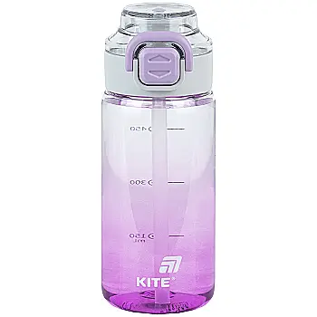 Пляшечка для води, 600 мл, фіолетова, K25-1212-3