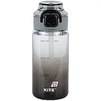 Пляшечка для води, 600 мл, чорна, K25-1212-1