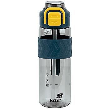 Пляшечка для води, 800 мл, сіро-жовта, K25-1234-1