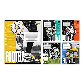 Зошит 24 лін. Yes "Football energy", 768799
