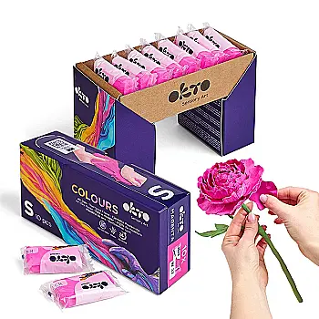 Повітряна глина Colours S, W37 Маджента, TM OKTO, 10029